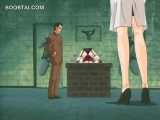 Seksi elokuva vanki anime nainen saa pillua hierotaan sisään alusvaatteet