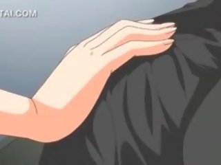 Sad hentai pleasant tonårs dotter suger henne pojk axel